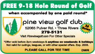 Pine View Golf Club Tape Design